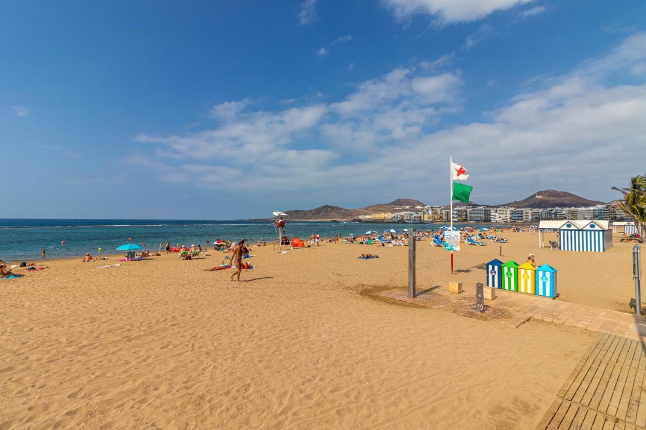 Ferienwohnung Lovely Hygge Flat In Las Canteras Beach Las Palmas / Gran Canaria Exterior foto