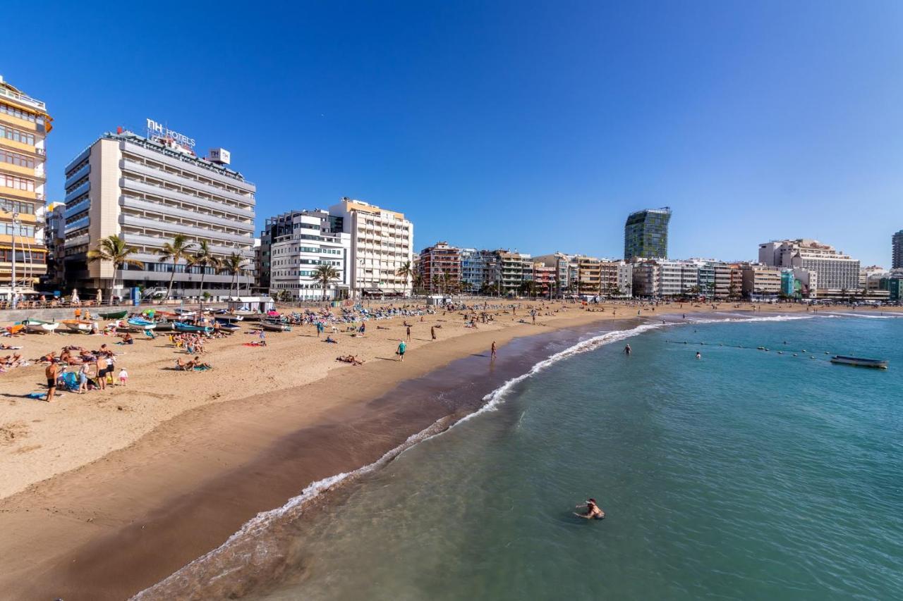 Ferienwohnung Lovely Hygge Flat In Las Canteras Beach Las Palmas / Gran Canaria Exterior foto